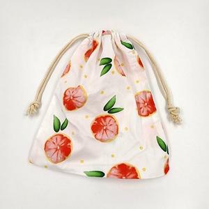 [라일리] Rly 스트링 면 파우치 대형 25x30cm