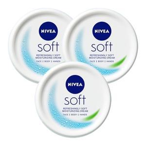니베아 소프트 인텐시브 크림 200ml x3