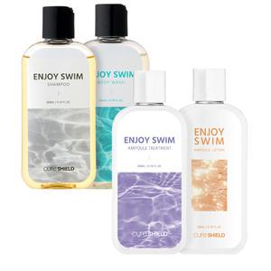 인조이스윔 수영장 샴푸 트리트먼트 바디워시 로션 수영 스타터 세트 200ml