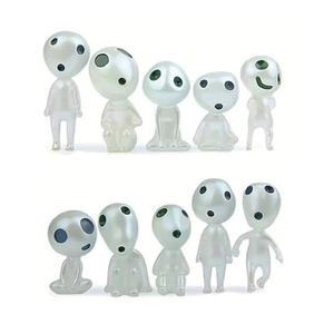 지브리 원령공주 모노노케히메 나무정령 코다마 10pcs