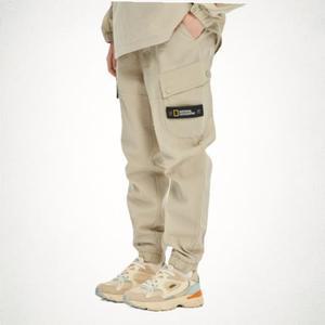 내셔널지오그래픽 N231UPT990 우븐 트레이닝 조거 팬츠 OAK BEIGE 750771