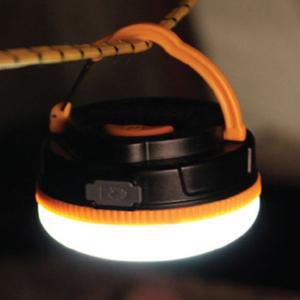 SSZ 캠핑용 미니 LED 텐트등 오렌지컬러 7X4CM 고리&자석부착식 산책 산행 라이딩 차량정비 낚시