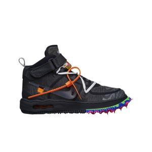 [정품아닐시3배보상] 나이키 x 오프화이트 에어포스 1 미드 SP 블랙 Nike x Off-White Air Force 1 Mid SP