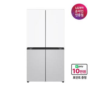 LG전자 디오스 4도어 냉장고 T875MHR111 가전구독