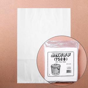 국산 분리수거 75L 재활용 품 흰색 봉투 50매 비닐 힌색 쓰레기 봉지