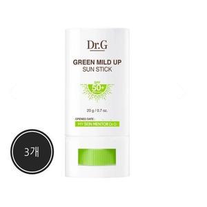 [3개] 닥터지 그린 마일드 업 선 스틱 20g SPF50+, PA++++