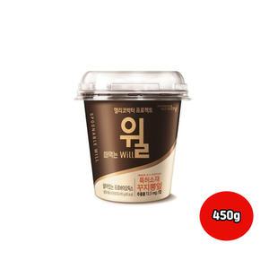 한국야쿠르트 떠먹는요거트 윌 오리지널450g 3개/냉장무배
