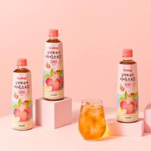 티로그 납작복숭아 아이스티 홍차 500ml x 24개입