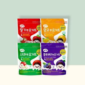 동결건조 아이과자 과일엔요거트 큐브 4가지맛 유아 간식