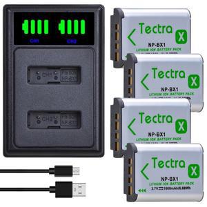 1860mAh NP-BX1 배터리 또는 충전기 소니 ZV-1 FDR-X3000R M7 AS300 WX350
