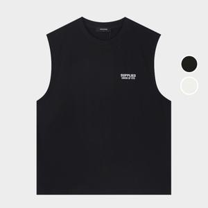 [롯데백화점]버커루 남성 아트웍 슬리브리스 민소매 티셔츠 B242TS105P