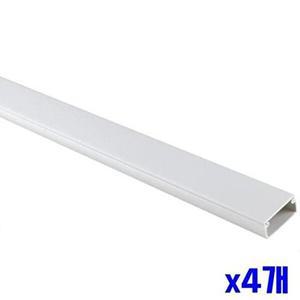 [셀러허브 패션][JHQ3Q137_52AA]통신장비 사각 화이트 몰딩 30mm 2p x4개