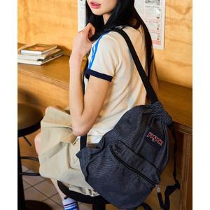 매장정품 잔스포츠 JANSPORT 드로우색 FX INDIGO DENIM 526675