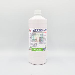 그린 소독용 에탄올 1리터 83% 분홍색