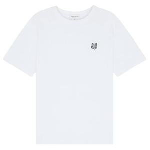 25SS 메종키츠네 볼드폭스헤드 티셔츠 화이트 MM00108KJ0118 P100