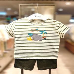 [아가방] 라비 엘리 ST반팔 7부상하세트 (01S323019)