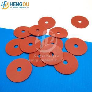 100 조각 38x7x1mm 고무 빨판 hengou pritning 기계 하이델베르그 고모리 롤랜드 kba
