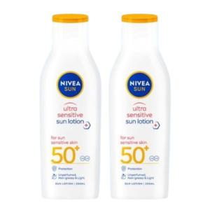 니베아 선 울트라 센서티브 선 로션 200ml 2개