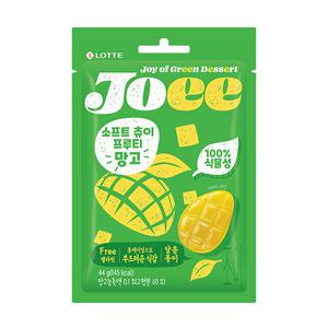 [소비기한 임박] 롯데웰푸드 조이 JOEE 소프트 츄이 프루티 망고 44g, 8입, 1개