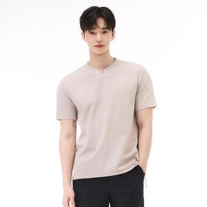 체이스컬트 HC04 넥 변형 반팔 티셔츠 남성 넥 변형 반팔 티셔츠 EBZK5806C0X