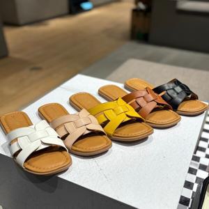 베어파우 ADRIANA 여성 슬리퍼 캐주얼 플립플랍 패피 여름 슬리퍼 5종택1 K2258RB-W