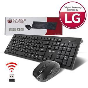 [모두쇼핑]LG 나노 무선 마우스 키보드 세트 S2000 엘지 브랜드 컴퓨터 전산용품