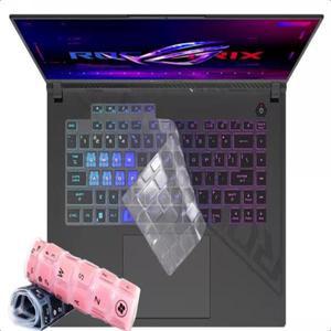 실리콘 노트북 키보드 커버 스킨 ASUS ROG Strix G16 2024 G614JIR JV JZ 인치