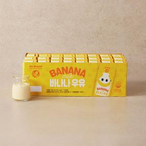 [노브랜드]멸균바나나우유190ml*24