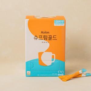 [맥심] 슈프림골드 커피믹스 150입+20입
