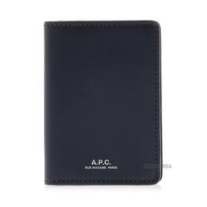 [아페쎄](김해점)[APC] SS25 남성 스테판 로고 카드지갑 PXAWV H63158 LZZ