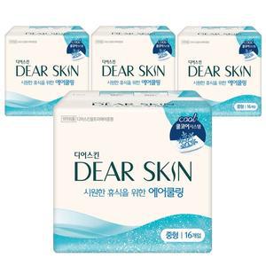 [깨끗한나라]디어스킨 에어쿨링 중형 16Px4팩