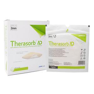 Therasorb 테라솝 AD 점착성 폼드레싱 20매입 - 10cm x 10cm x 2mm