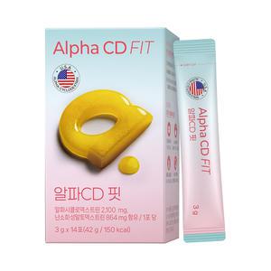 GC녹십자웰빙 알파CD핏 14포 X 1박스