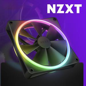 [국내정품] NZXT F140 RGB DUO 140mm 컴퓨터 쿨링팬 블랙