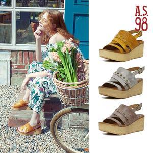MADE IN ITALY [AS98] 아르노 웨지 샌들