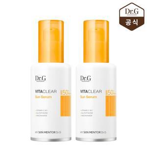 NEW 닥터지 비타 클리어 선 세럼 50ml x 2개