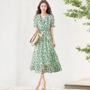 비비아체 키아누 쉬폰 원피스
