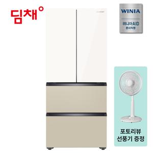 [위니아]딤채 김치냉장고 고효율 1등급 가전환급 스탠드 25년형 467L WDQ48KGLISO