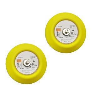2pcs 75mm/3inch 샌딩 연마 백킹 패드 후크 및 루프 샌더 백킹 패드 에어 샌더 전동 공구 용 핸드 M6 스레
