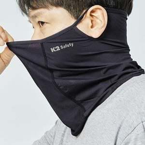 (당일발송) 여름 자외선차단쿨마스크 쿨 쿨워머 여름용 K2 safety 넥스카프 스포츠 작업 스카프 목도리