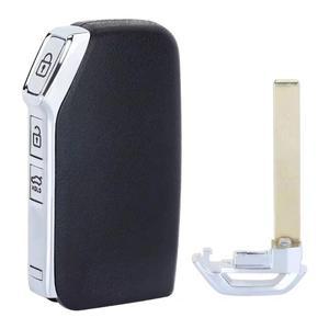 KEYECU 기아 K3 셀토스용 자동 스마트 리모컨 키 교체 포브 칩, 3 버튼, 433MHz, 8A, P/N: 95440-Q8000