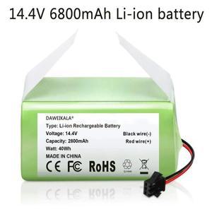 Ecovacs Deebot N79S N79 DN622 Eufy RoboVac 11 11S 용 14.4V 6800mAh 교체용 배터리