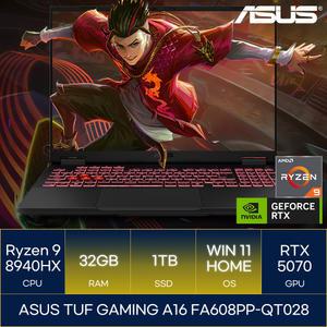 ASUS TUF GAMING A16 FA608PP-QT028 (RAM 32GB_SSD 1TB_WIN11)_마우스+장패드증정 AN