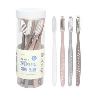 대왕칫솔 12개입 나무이야기 왕칫솔 왕헤드칫솔 왕타칫솔 큰칫솔 미세모대