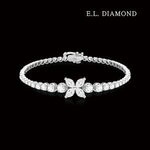 [E.L DIAMOND]18K 랩다이아몬드 프시케 그라데이션 팔찌