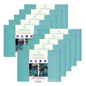 대륜이앤티 280시리즈 매직캔 리필봉투 호환 향균 베이비파우더향 10개