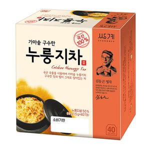 쌍계명차 국산 가마솥 구수한 누룽지차 40T