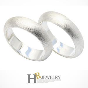 실버92.5정품)예쁜(HR)실버 모던 쌍가락지(소)(5mm)