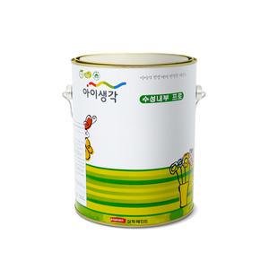 삼화페인트 친환경 수성페인트 아이생각 수성내부프로 4L 무광