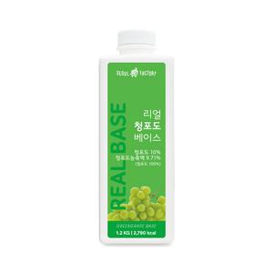 서울팩토리 리얼 청포도 베이스 1.2kg 1박스 8개